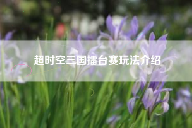 超时空三国擂台赛玩法介绍