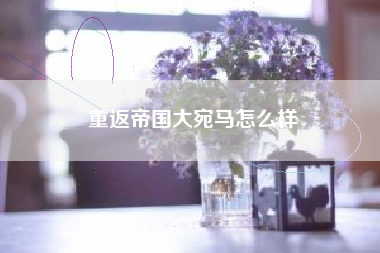 重返帝国大宛马怎么样