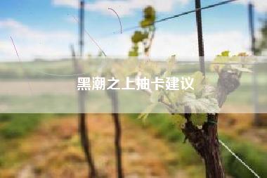 黑潮之上抽卡建议