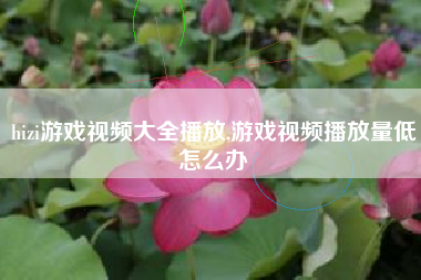 hizi游戏视频大全播放,游戏视频播放量低怎么办