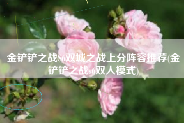 金铲铲之战S6双城之战上分阵容推荐(金铲铲之战s6双人模式)
