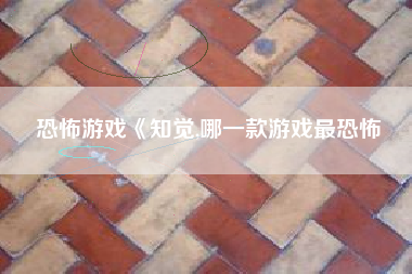 恐怖游戏《知觉,哪一款游戏最恐怖