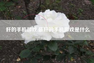 肝的手机游戏,最肝的手机游戏是什么
