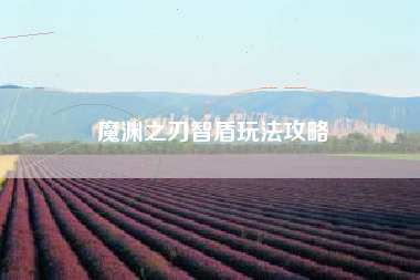 魔渊之刃智盾玩法攻略