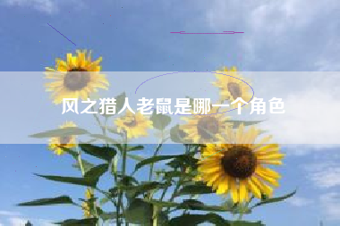 风之猎人老鼠是哪一个角色