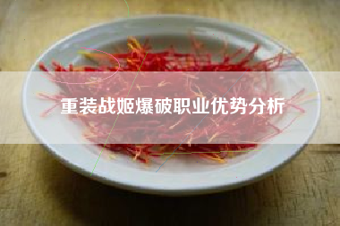 重装战姬爆破职业优势分析