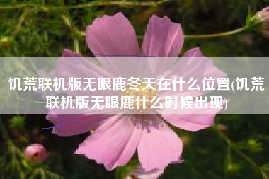 饥荒联机版无眼鹿冬天在什么位置(饥荒联机版无眼鹿什么时候出现)