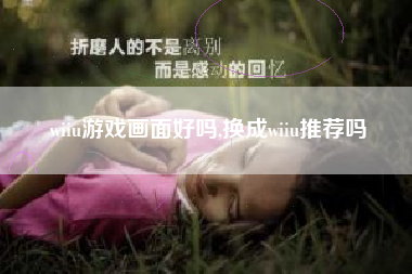 wiiu游戏画面好吗,换成wiiu推荐吗