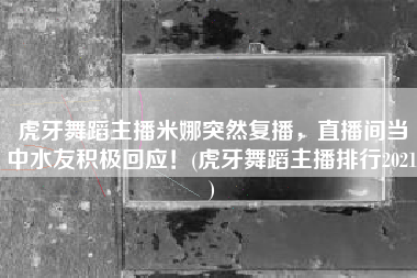 虎牙舞蹈主播米娜突然复播，直播间当中水友积极回应！(虎牙舞蹈主播排行2021)
