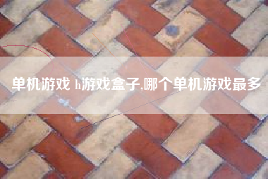 单机游戏 h游戏盒子,哪个单机游戏最多
