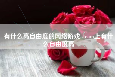 有什么高自由度的网络游戏,steam上有什么自由度高