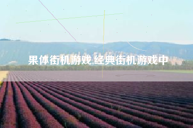 果体街机游戏,经典街机游戏中