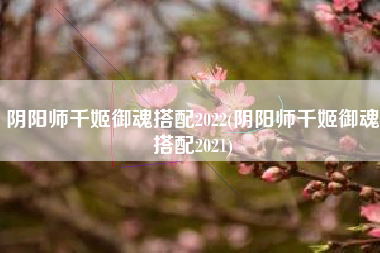 阴阳师千姬御魂搭配2022(阴阳师千姬御魂搭配2021)