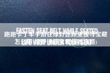 跑跑卡丁车手游在绿野迷踪里搜寻宝藏怎么做(绿野迷踪宝藏位置攻略)