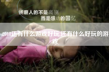 2018还有什么游戏好玩,还有什么好玩的游戏